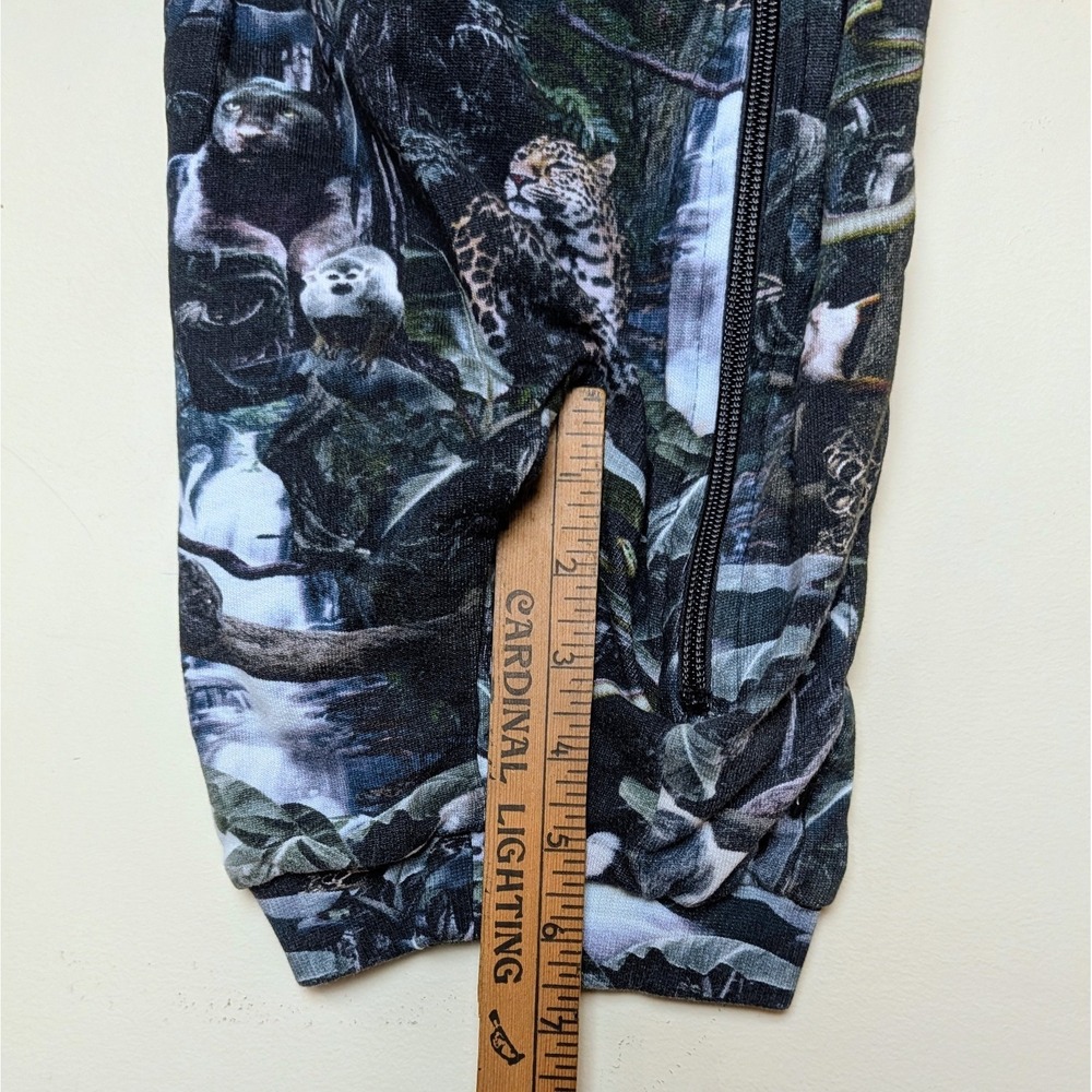 Molo Moonlit Jungle Animals One Piece Pajama Romper Baby Size 68 - 6 Months - Picture 7 of 10